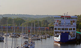 Lymington port