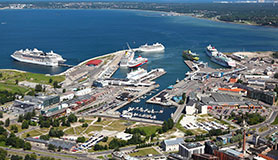 Riga port