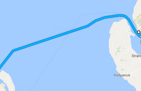 Cairnryan - Larne route