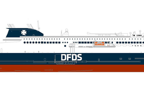 DFDS ferry English Channel 2021