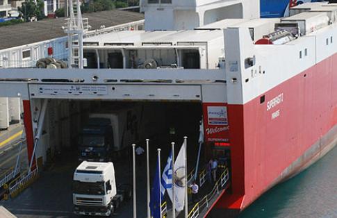 ferry boarding