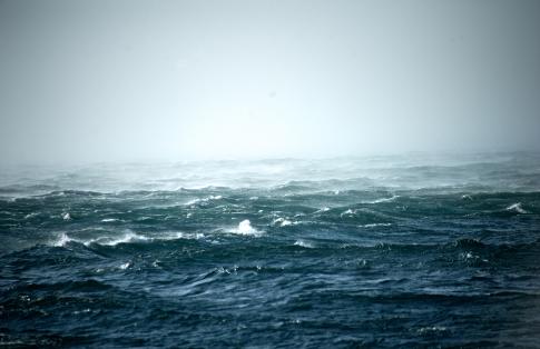 rough sea