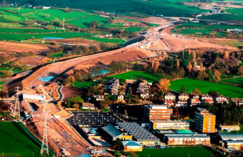 Heysham M6 Link Road HGVs