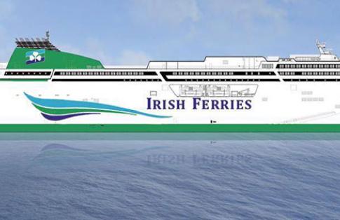 Irish ferries new ro-pax