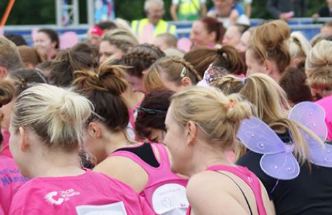 Race for Life on Moor Park, Preston