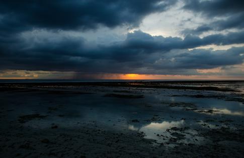 Seaside storm