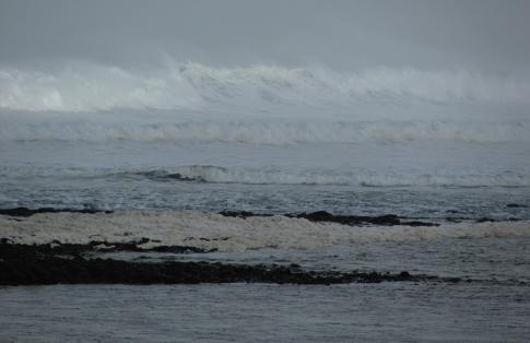 Stormy waves